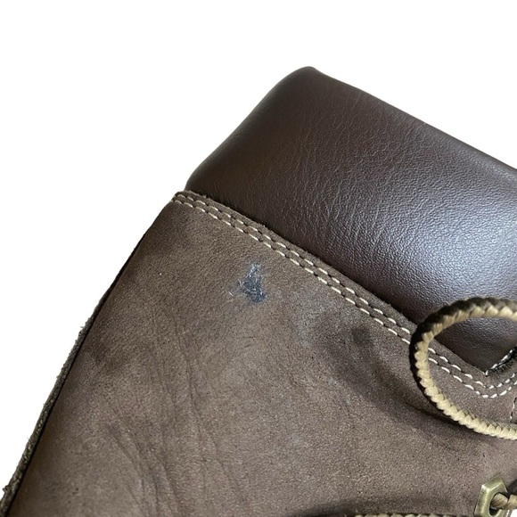 Timberland Leather Long Knee High Combat Moto Winter Boots Size 9.5 Toddler - Picture 7 of 9